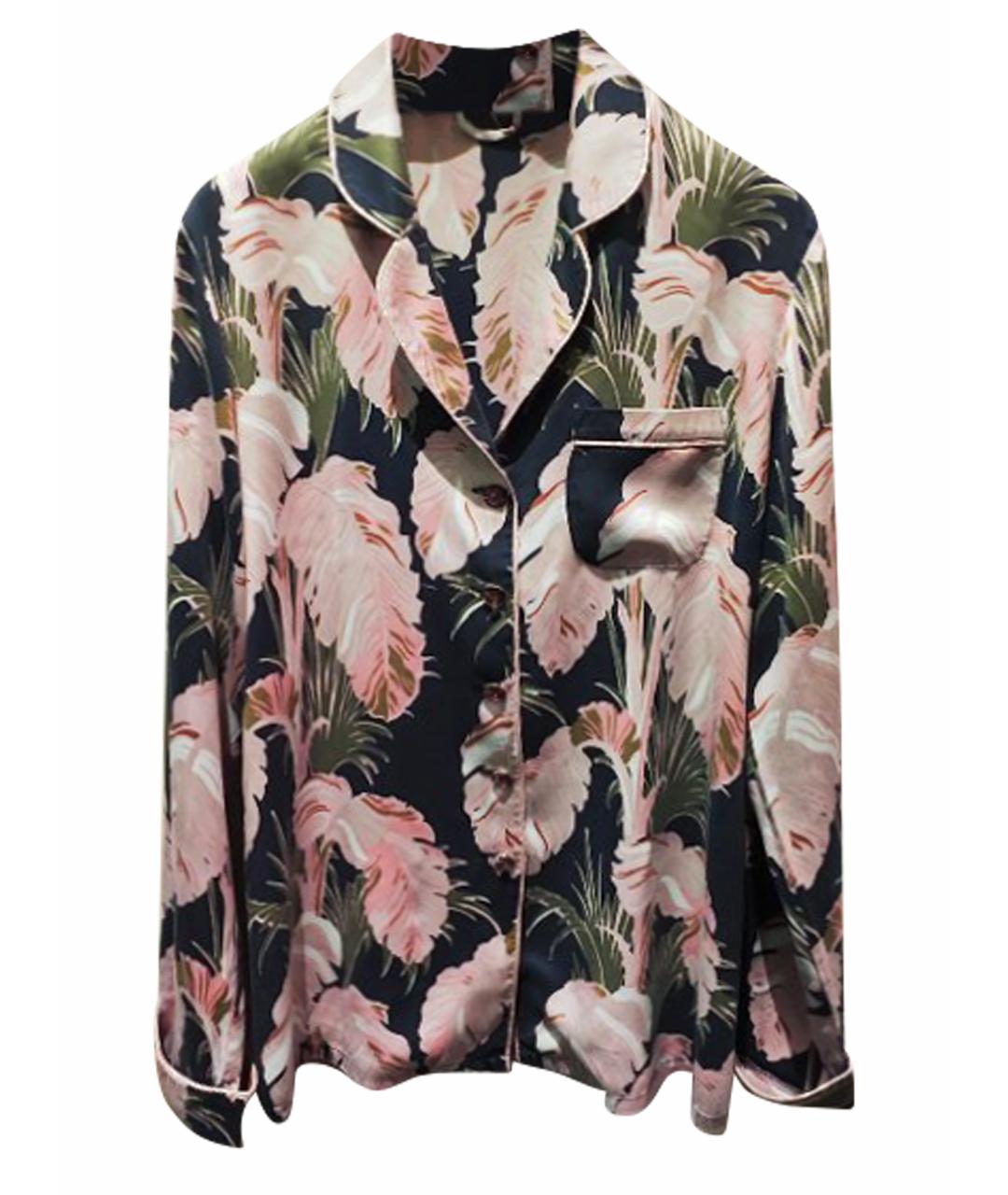 OLIVIA VON HALLE Мульти шелковая пижама, фото 1