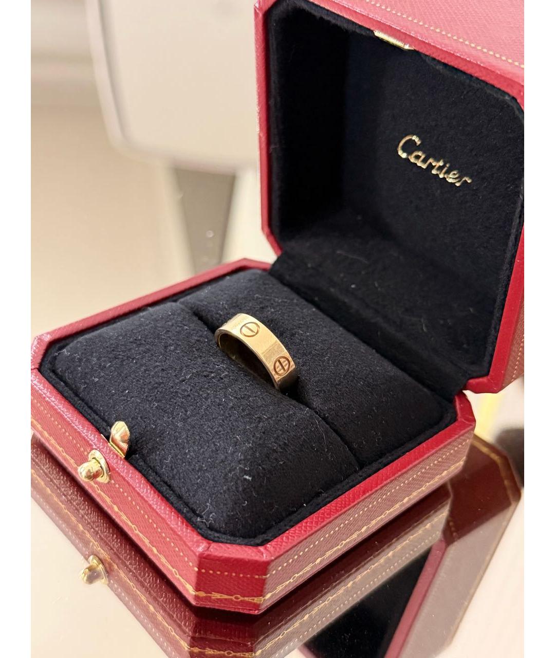 CARTIER Желтое кольцо из желтого золота, фото 2
