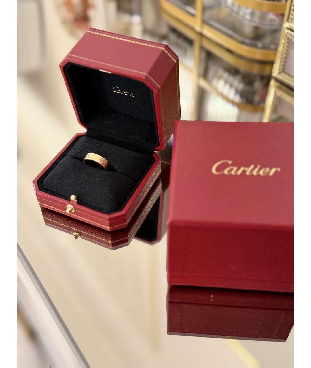 CARTIER Желтое кольцо из желтого золота, фото 5