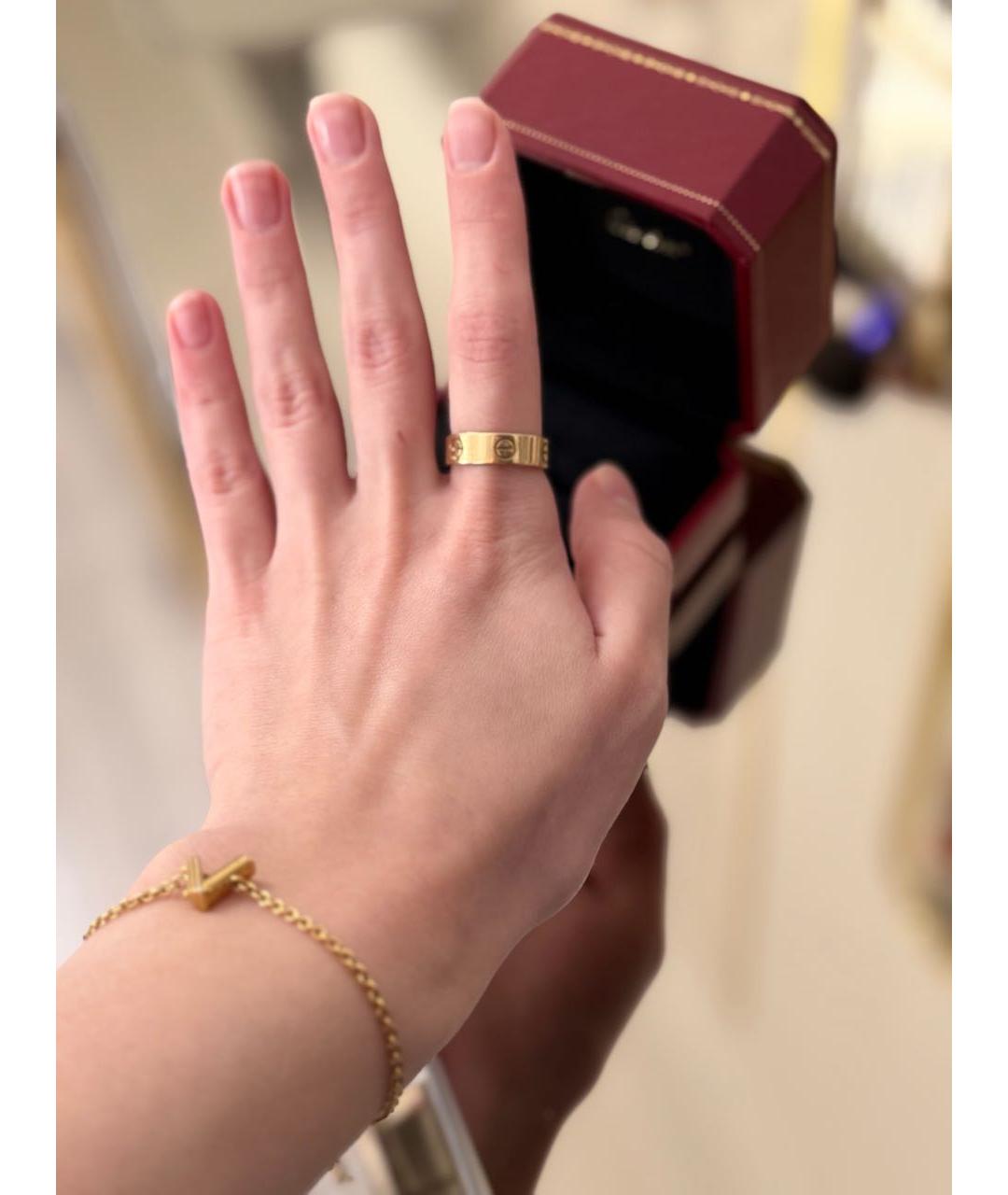 CARTIER Желтое кольцо из желтого золота, фото 3