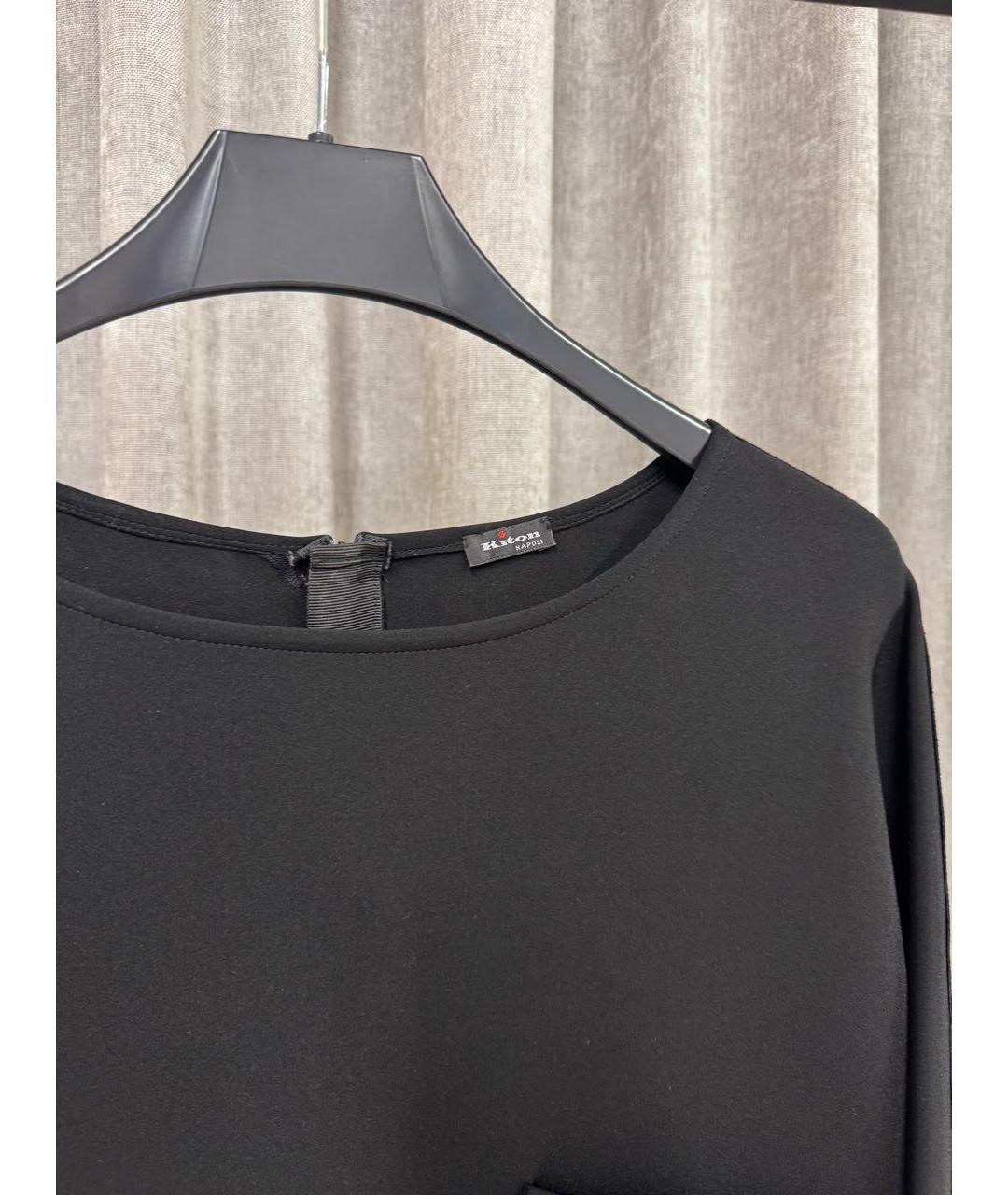 KITON Черное повседневное платье, фото 3