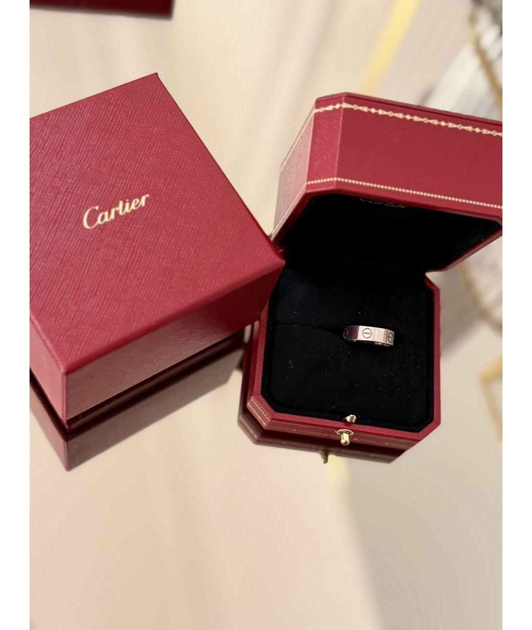 CARTIER Серебряное кольцо из белого золота, фото 5