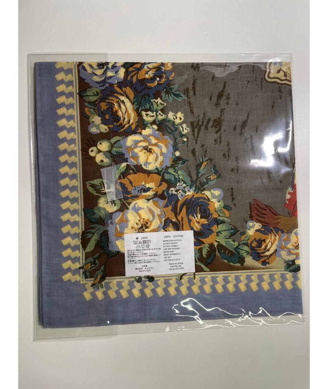 Kapital Синий тканевый платок, фото 4