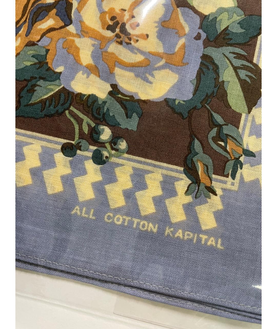 Kapital Синий тканевый платок, фото 3