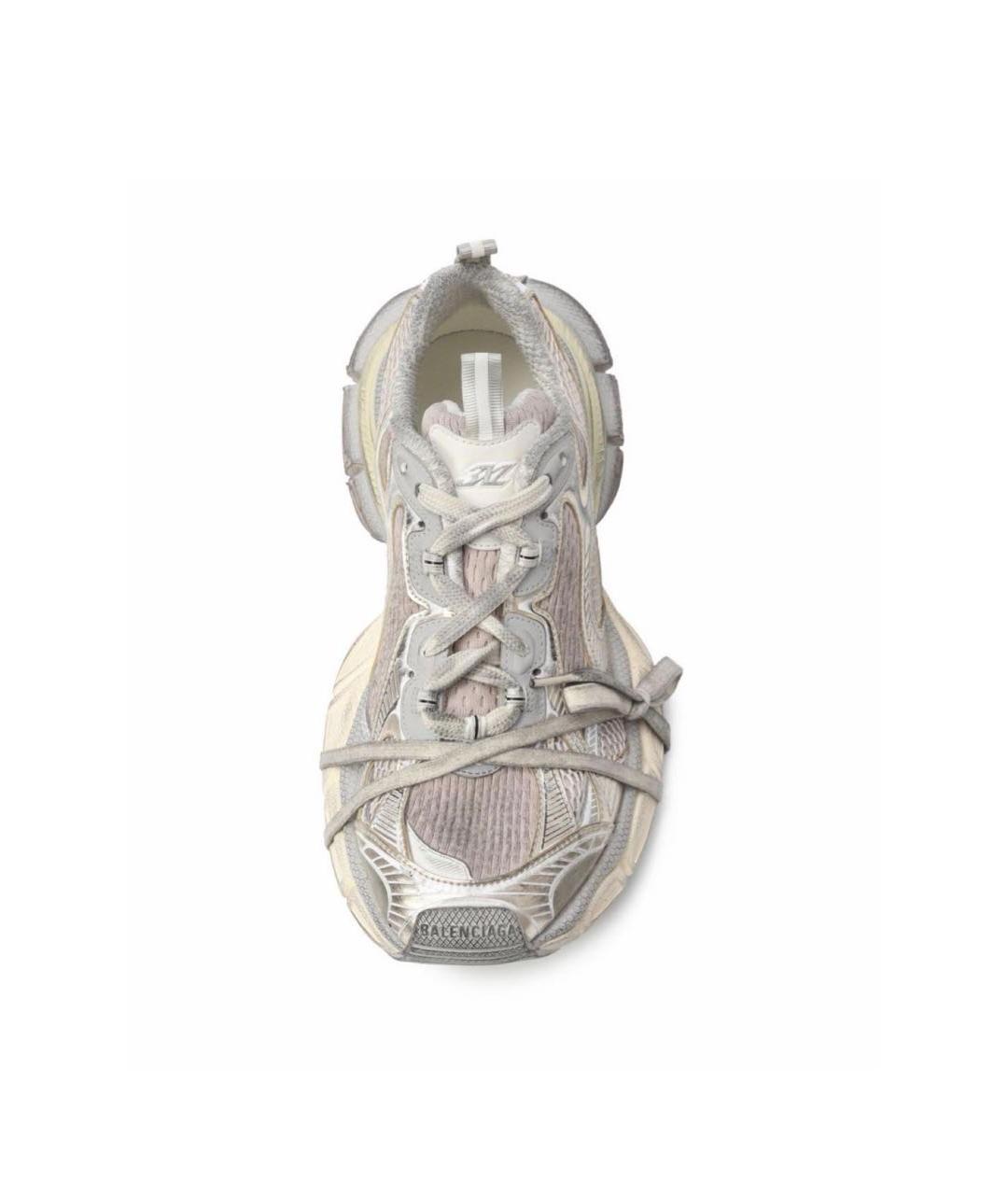 BALENCIAGA Серые кроссовки, фото 2