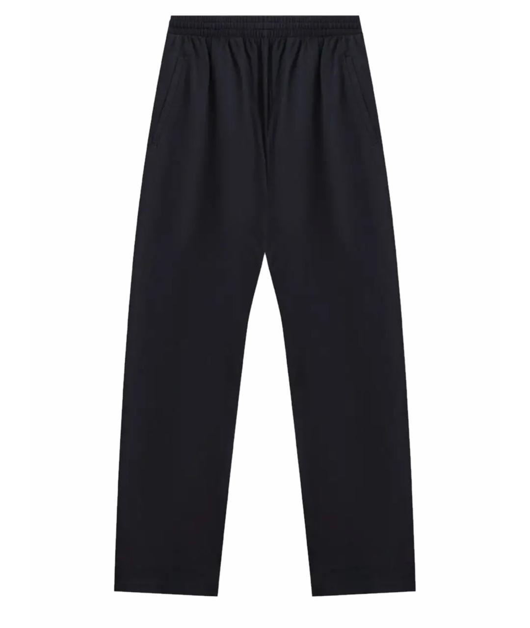 YEEZY Черные хлопковые повседневные брюки, фото 1