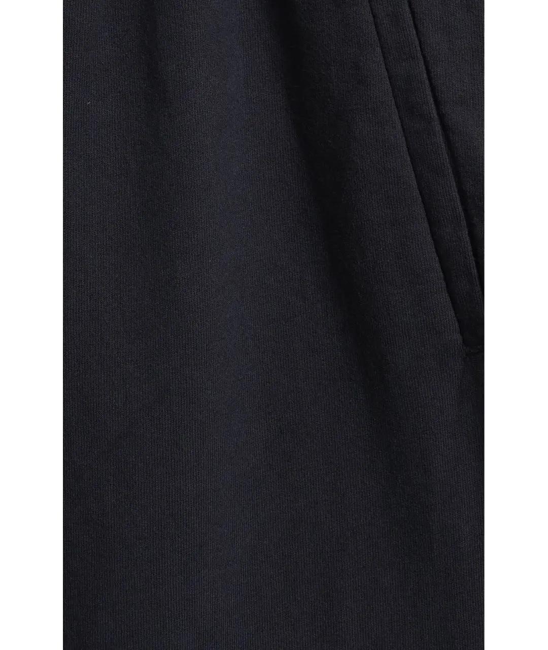 YEEZY Черные хлопковые повседневные брюки, фото 4