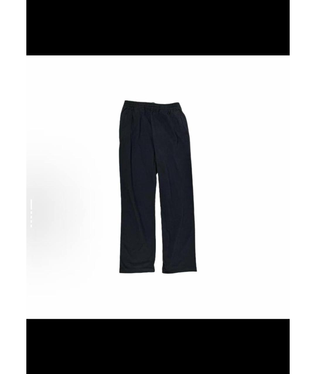 YEEZY Черные хлопковые повседневные брюки, фото 2