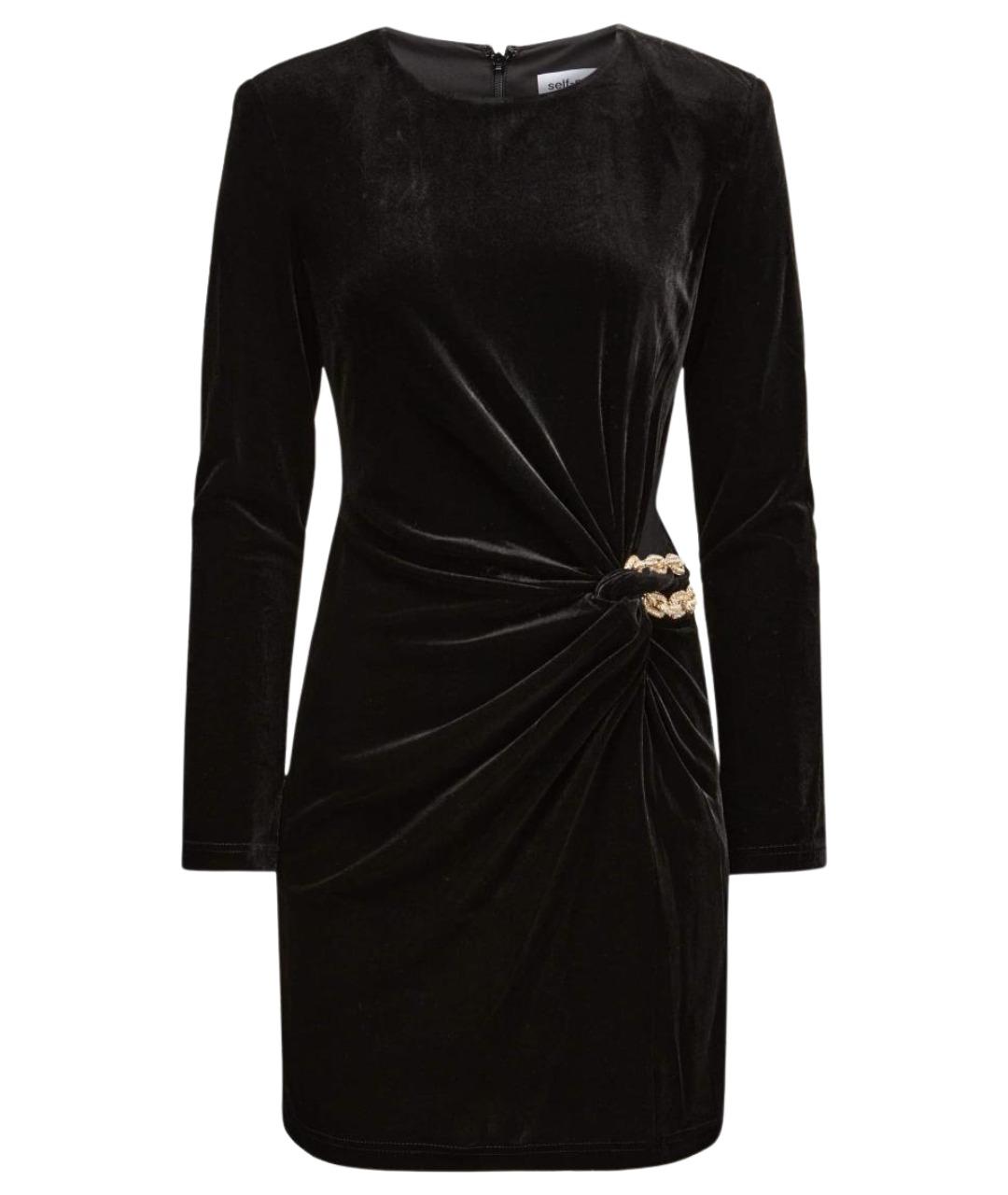 SELF-PORTRAIT Черное вечернее платье, фото 1