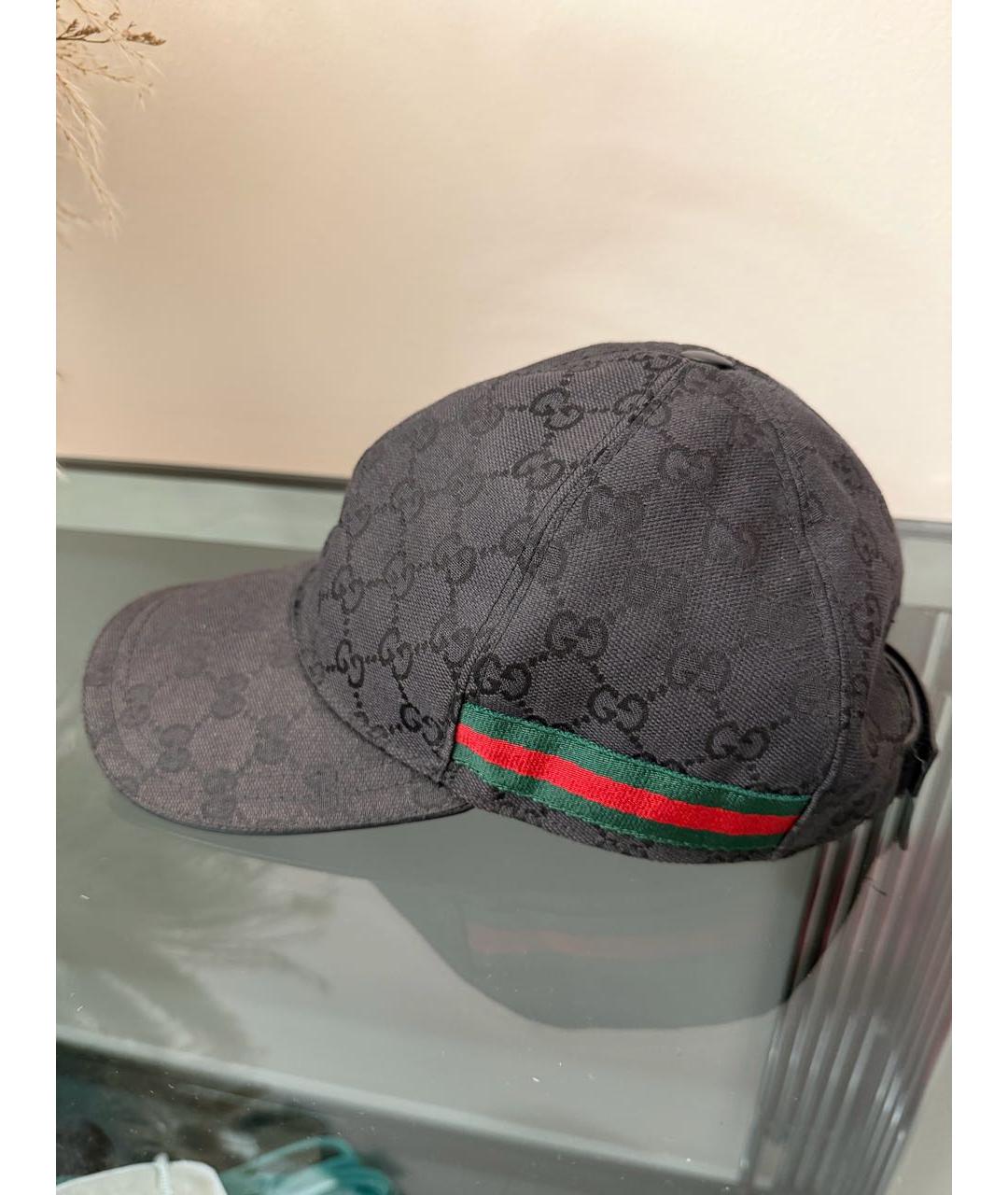 GUCCI Черная кепка/бейсболка, фото 3