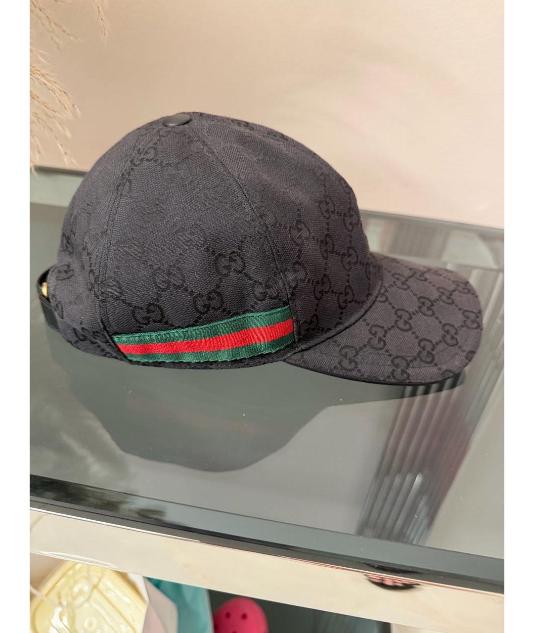 GUCCI Черная кепка/бейсболка, фото 6