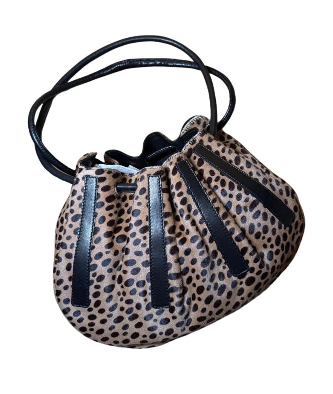 SERGIO ROSSI Мульти меховая сумка тоут, фото 1