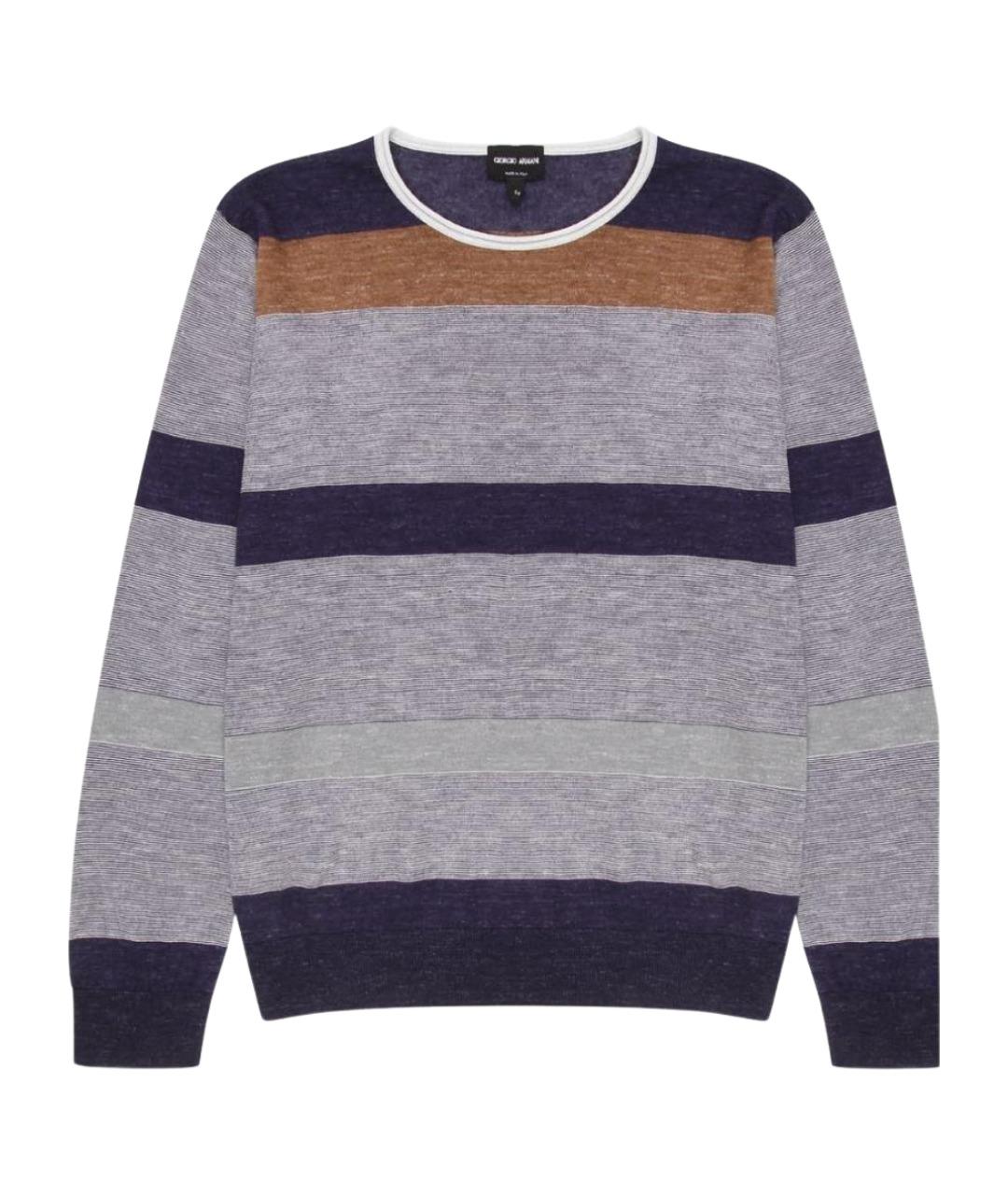 GIORGIO ARMANI Серый кашемировый джемпер / свитер, фото 1