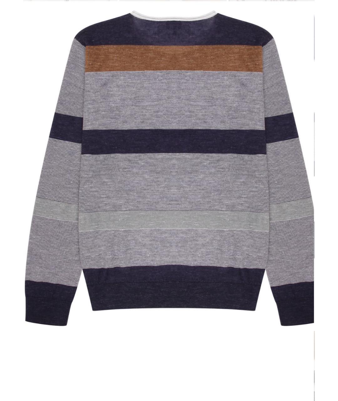 GIORGIO ARMANI Серый кашемировый джемпер / свитер, фото 2