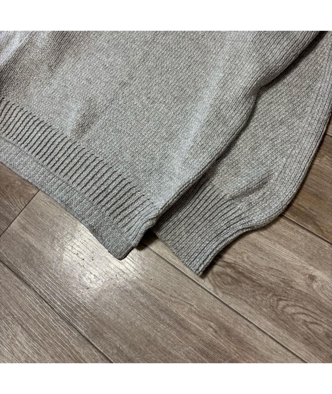 HUGO BOSS Синий хлопковый джемпер / свитер, фото 3