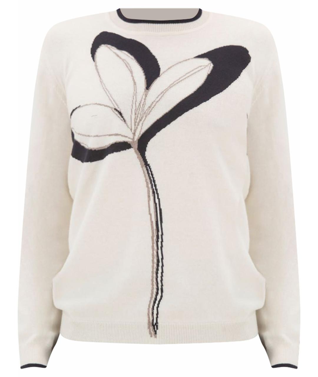 GIORGIO ARMANI Белый кашемировый джемпер / свитер, фото 1