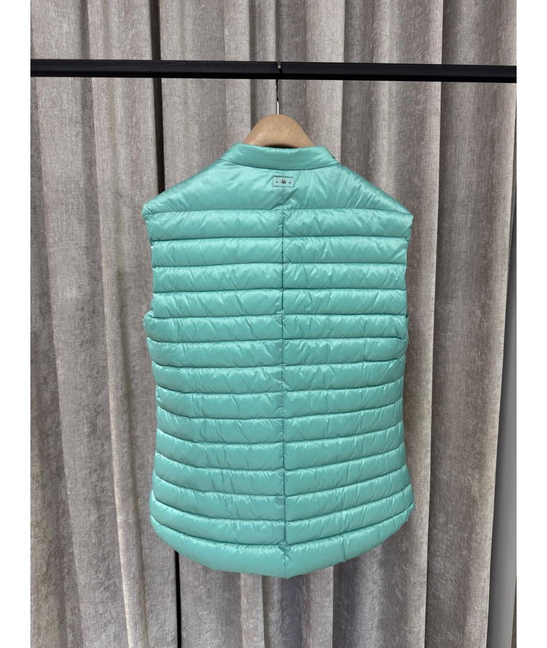 ESCADA Бирюзовый полиамидовый жилет, фото 2