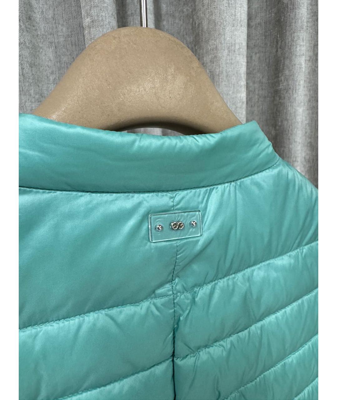 ESCADA Бирюзовый полиамидовый жилет, фото 4