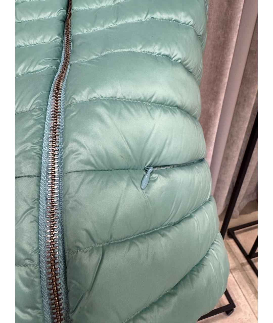 ESCADA Бирюзовый полиамидовый жилет, фото 5