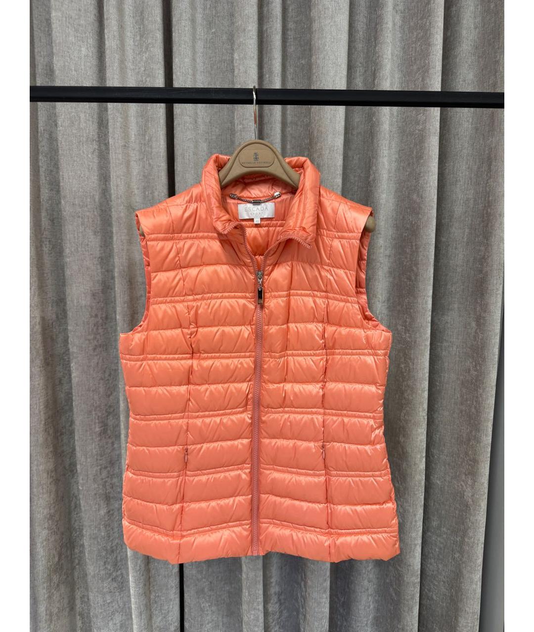 ESCADA Коралловый полиамидовый жилет, фото 5