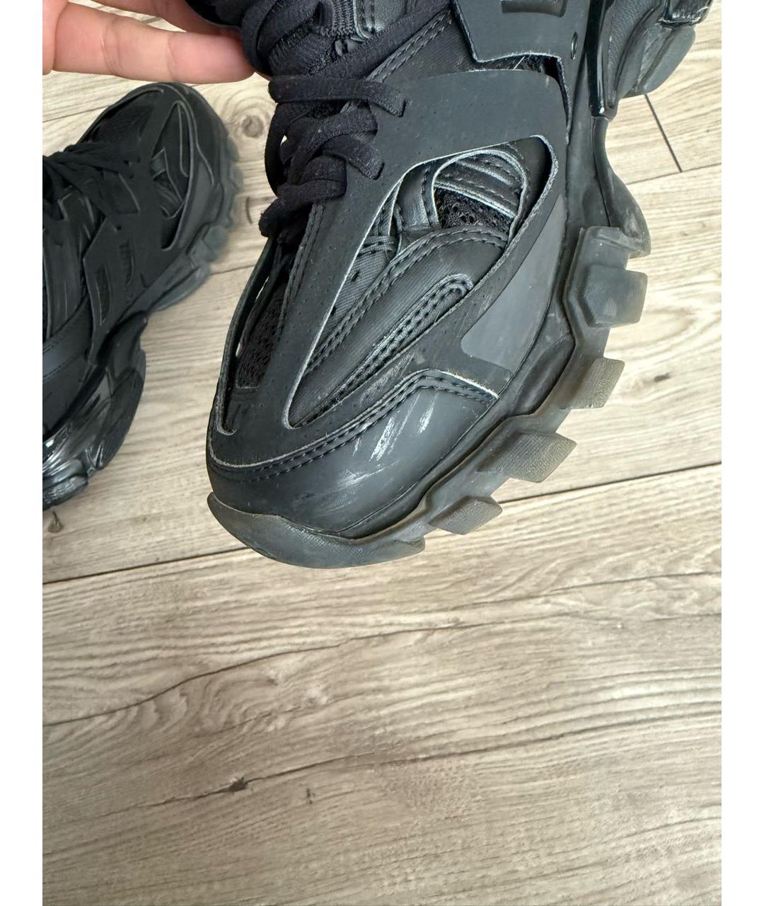 BALENCIAGA Черные кроссовки, фото 6