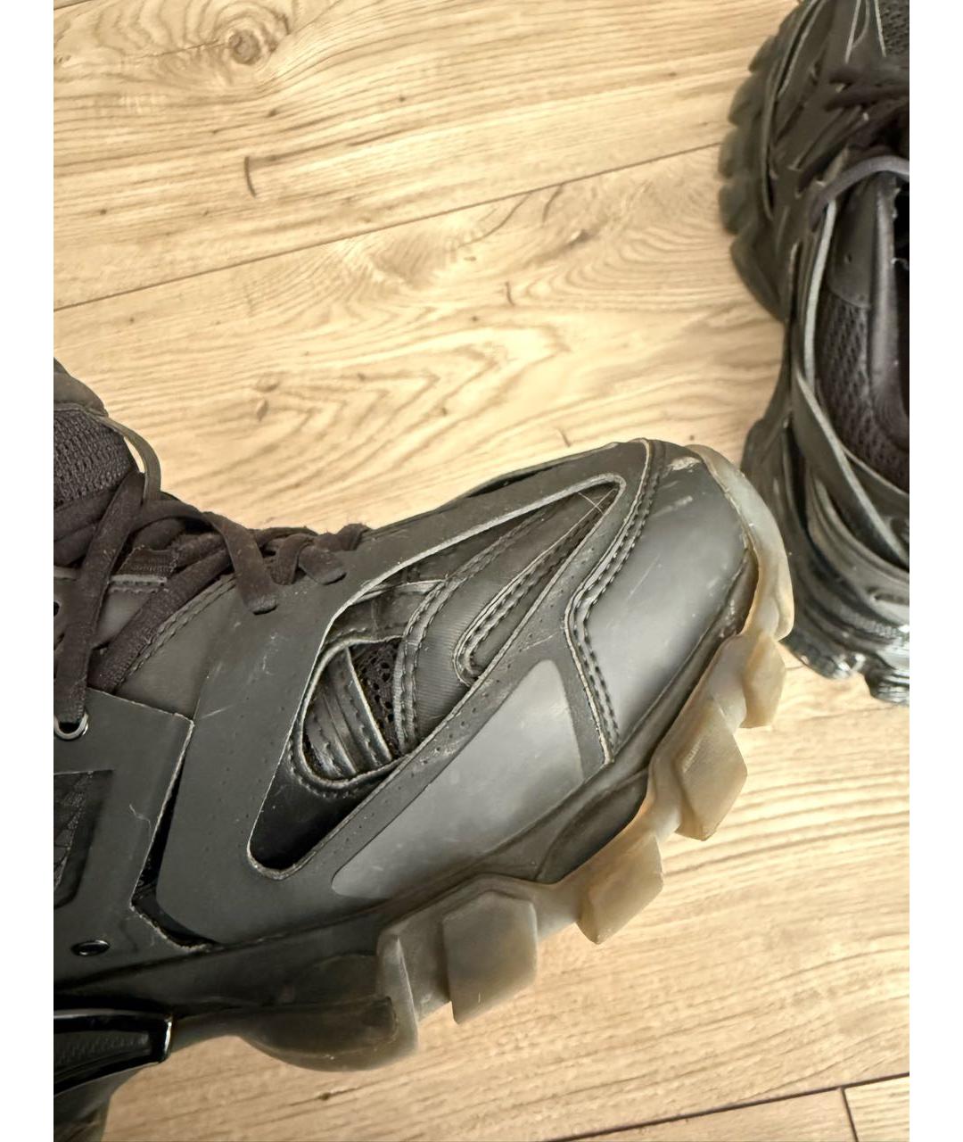 BALENCIAGA Черные кроссовки, фото 5