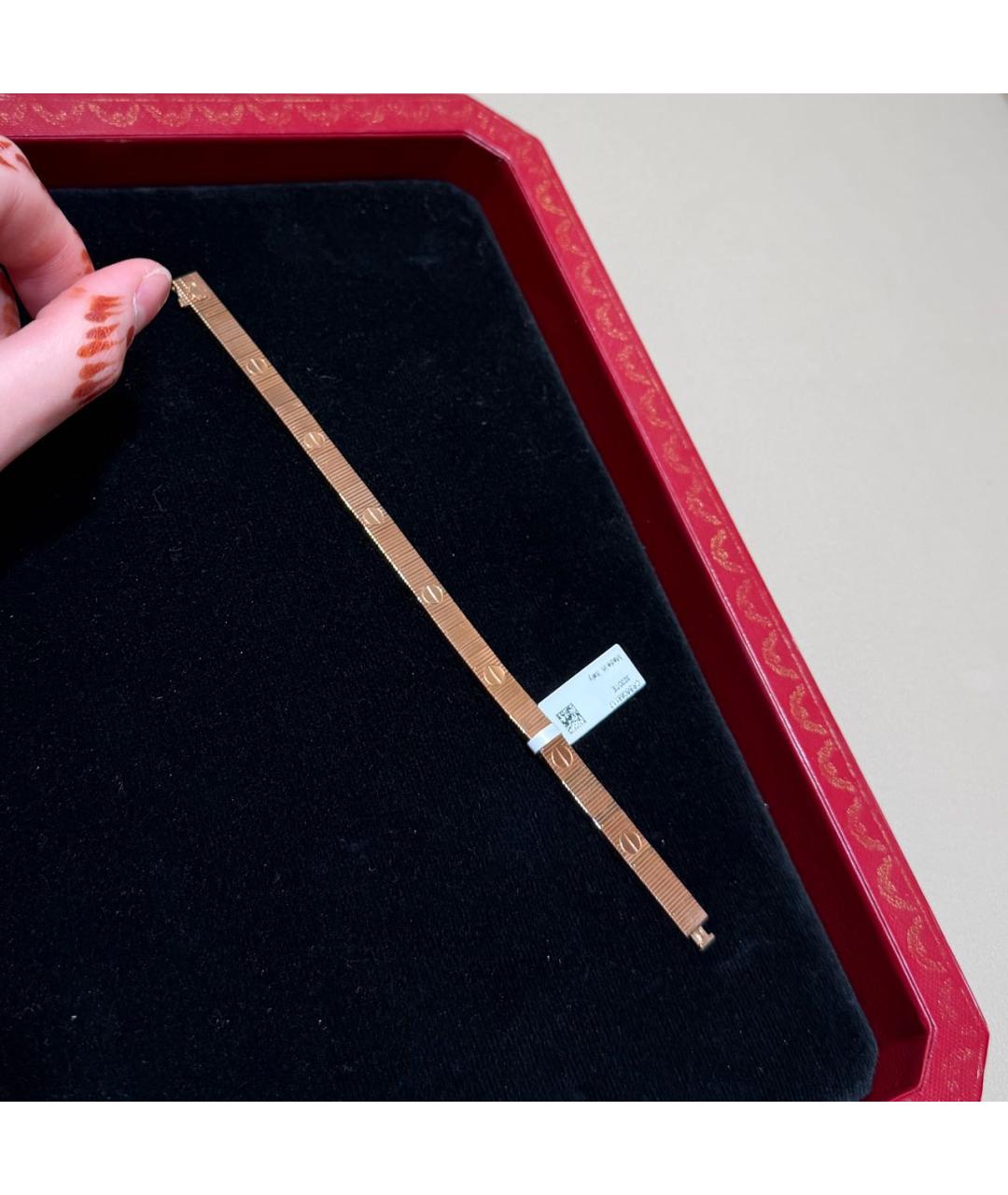 CARTIER Золотой браслет из розового золота, фото 3