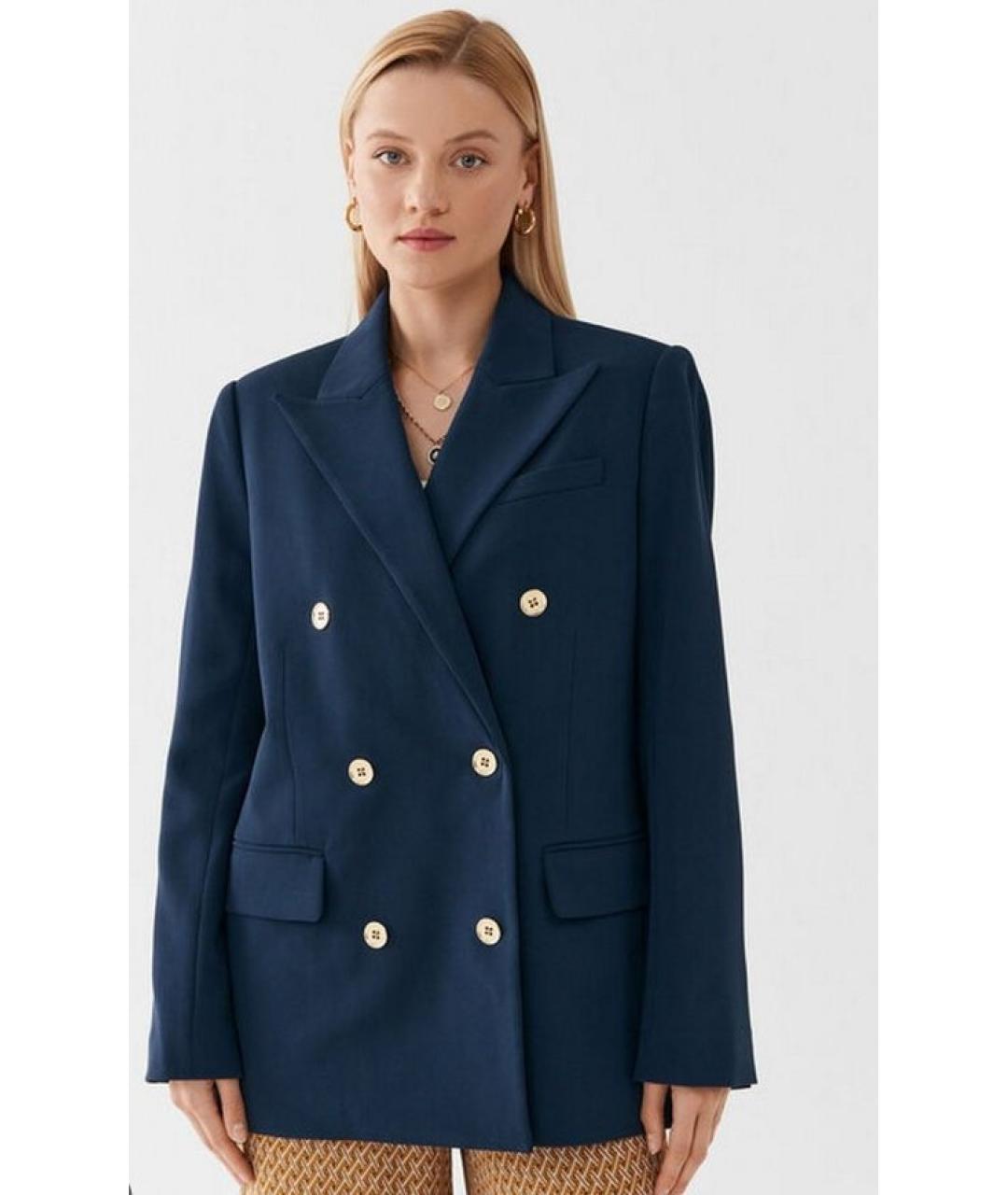 MICHAEL KORS Черный полиэстеровый жакет/пиджак, фото 5