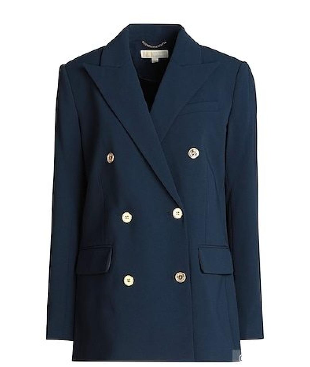 MICHAEL KORS Черный полиэстеровый жакет/пиджак, фото 1