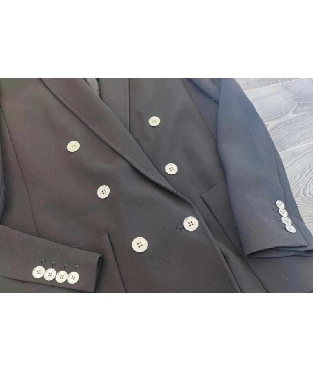 MICHAEL KORS Черный полиэстеровый жакет/пиджак, фото 3