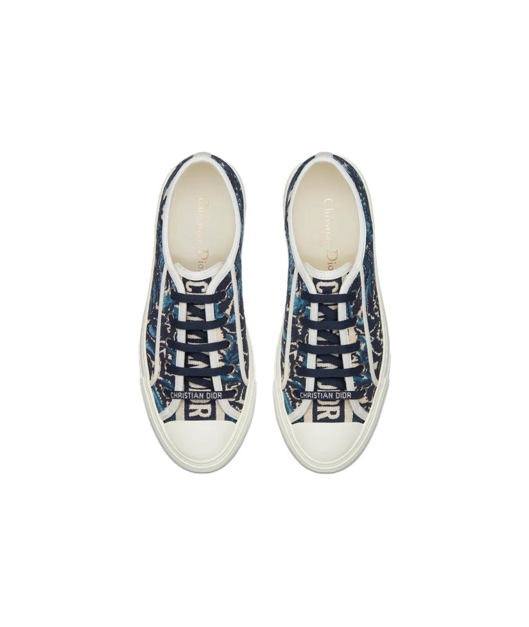 CHRISTIAN DIOR Синие кеды, фото 5