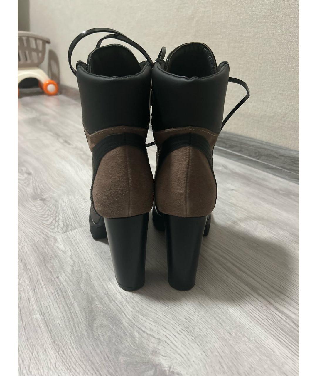 LOUIS VUITTON Мульти кожаные ботильоны, фото 4