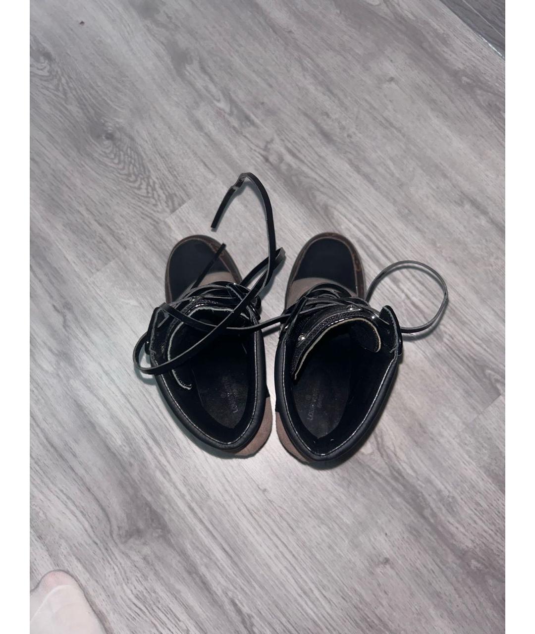 LOUIS VUITTON Мульти кожаные ботильоны, фото 3