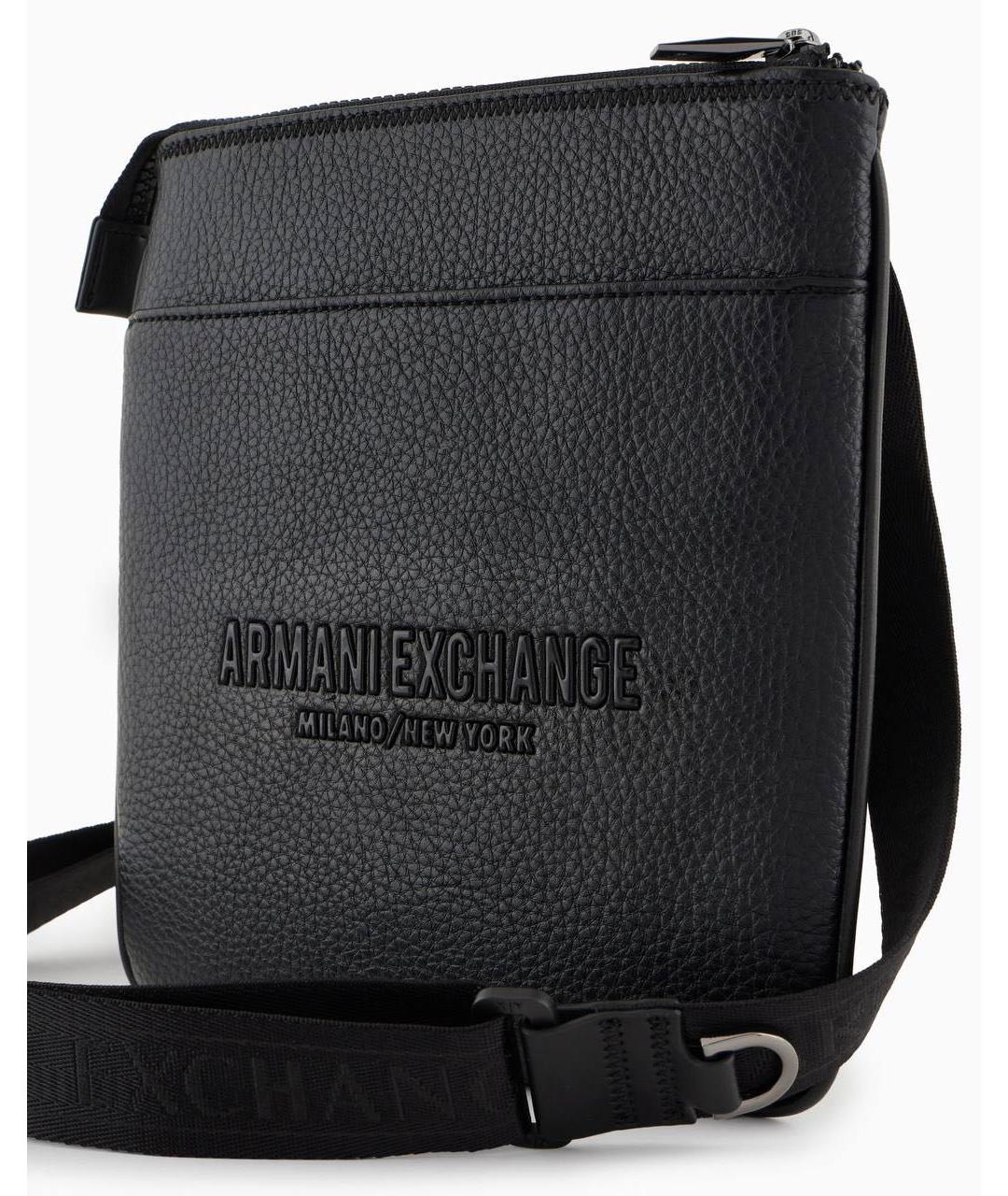 ARMANI EXCHANGE Черная сумка на плечо, фото 4