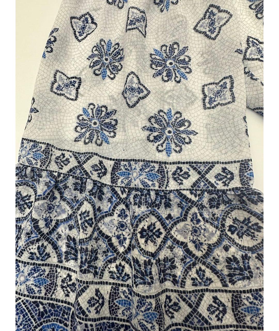 MICHAEL MICHAEL KORS Белая шифоновая блузы, фото 4