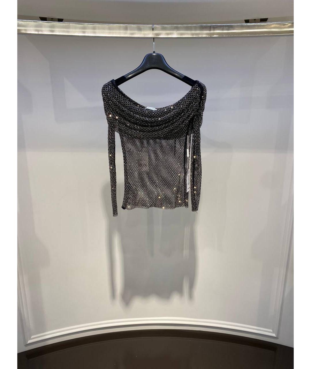 SELF-PORTRAIT Серый полиэстеровый джемпер / свитер, фото 3