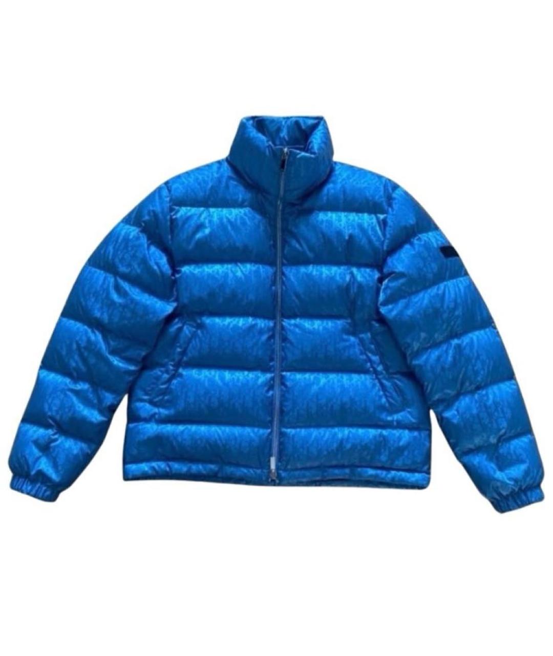 CHRISTIAN DIOR Синий полиамидовый пуховик, фото 8