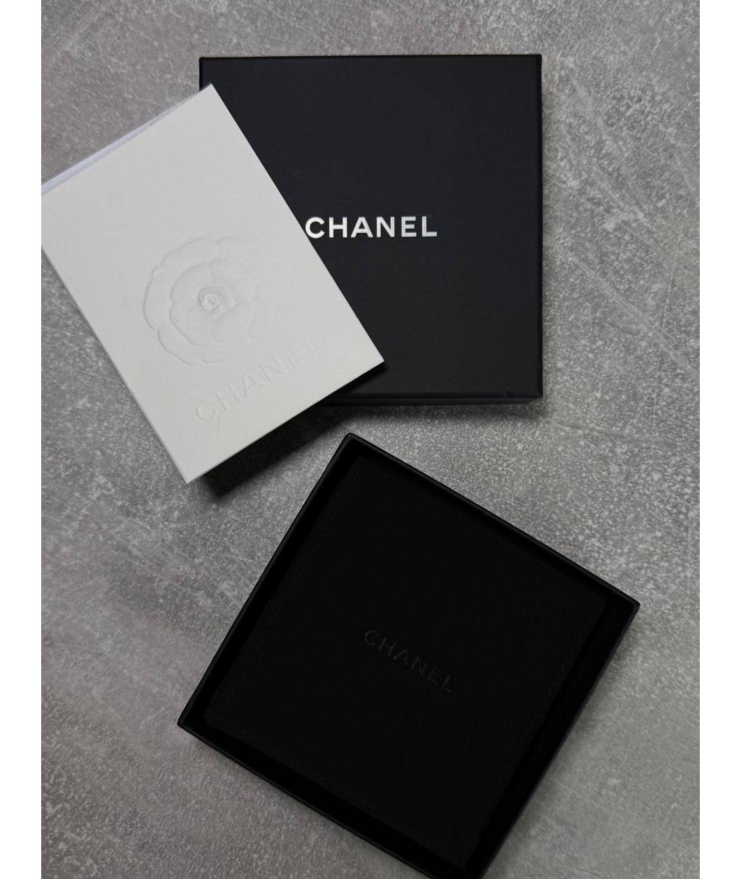 CHANEL Серебрянный металлический браслет, фото 9