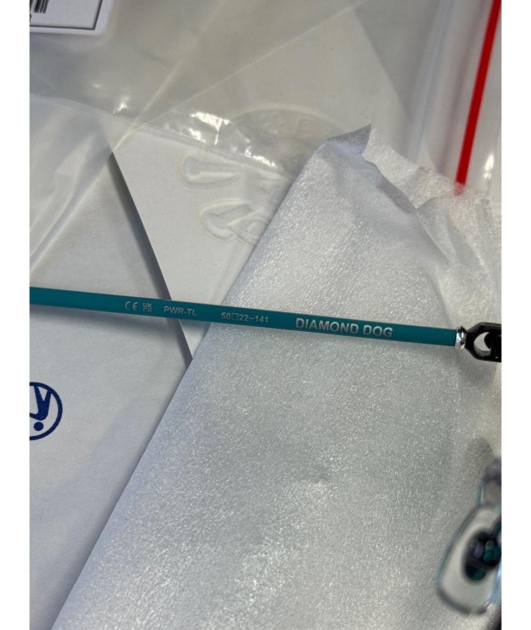 CHROME HEARTS Бирюзовые пластиковые солнцезащитные очки, фото 4