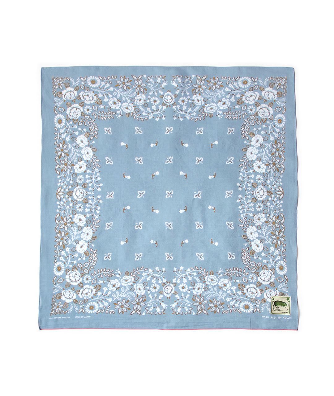 Kapital Синий хлопковый платок, фото 1