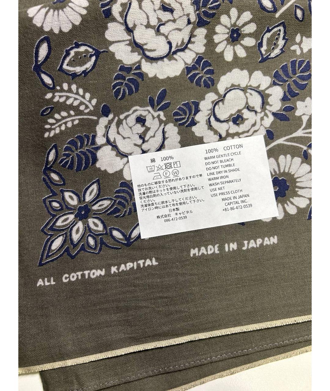 Kapital Серый тканевый платок, фото 4