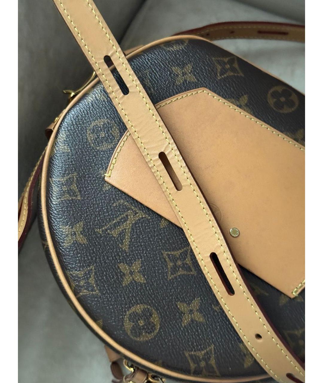 LOUIS VUITTON Коричневая сумка через плечо, фото 5