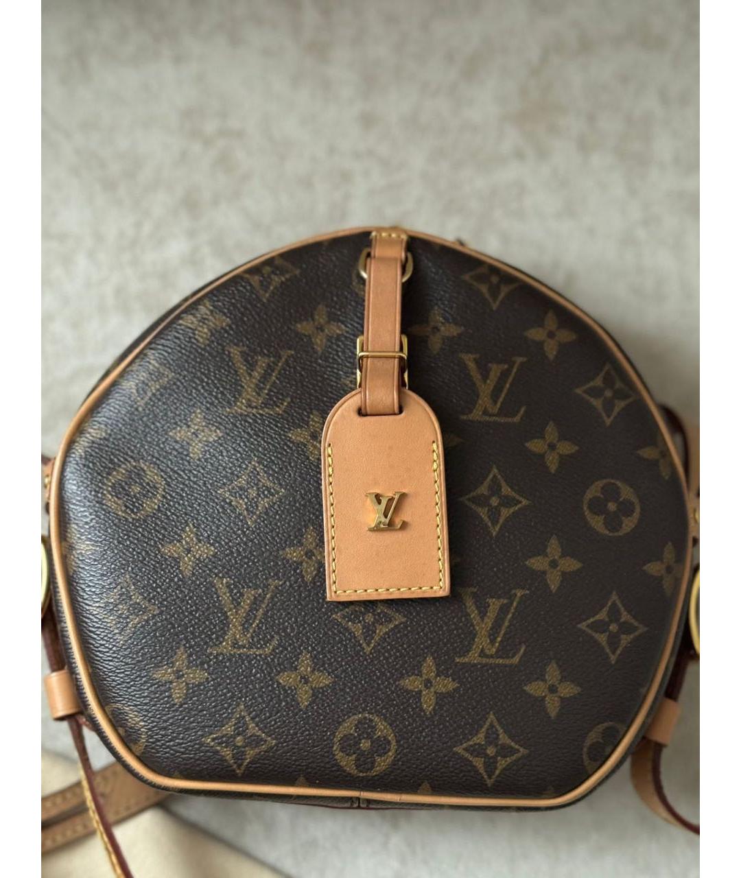 LOUIS VUITTON Коричневая сумка через плечо, фото 8