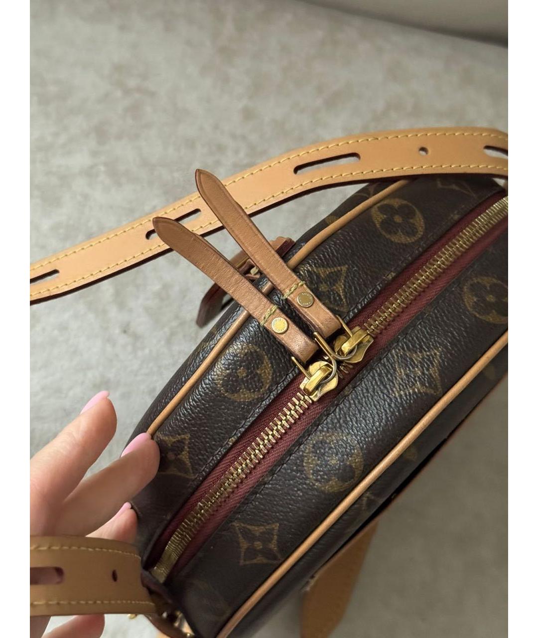 LOUIS VUITTON Коричневая сумка через плечо, фото 6