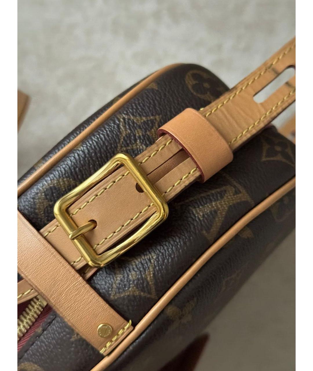 LOUIS VUITTON Коричневая сумка через плечо, фото 7