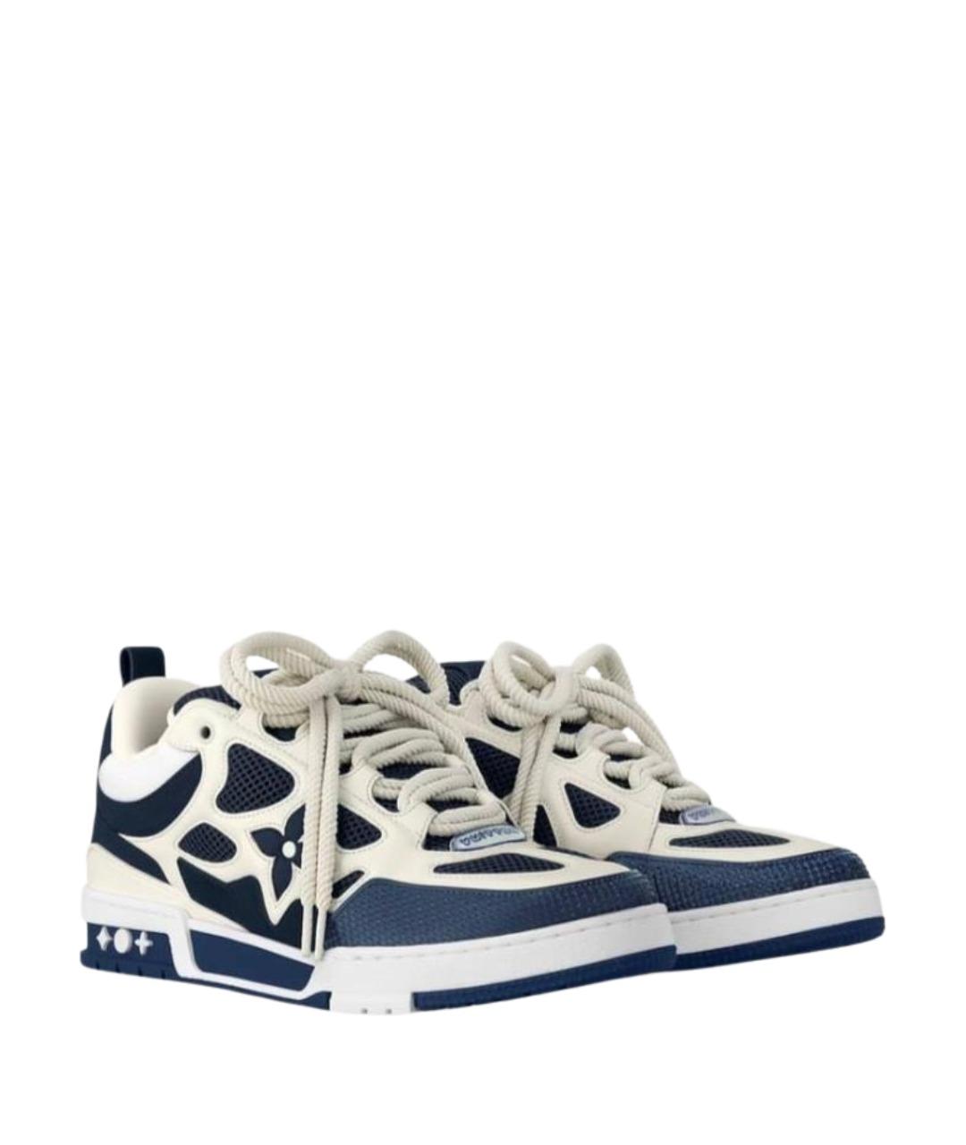 LOUIS VUITTON Мульти кожаные низкие кроссовки / кеды, фото 7