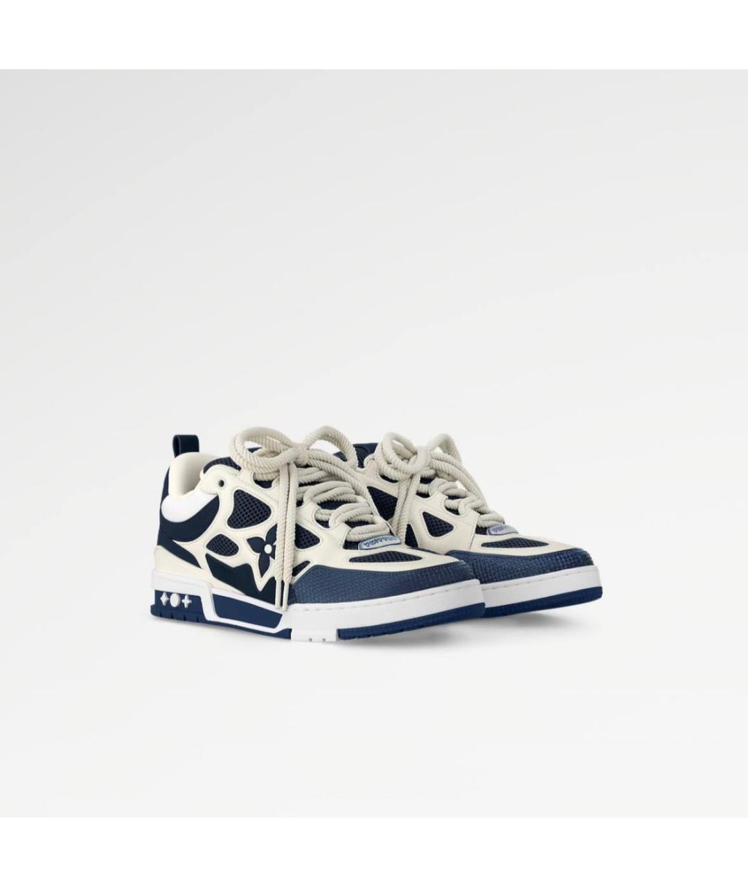 LOUIS VUITTON Мульти кожаные низкие кроссовки / кеды, фото 6