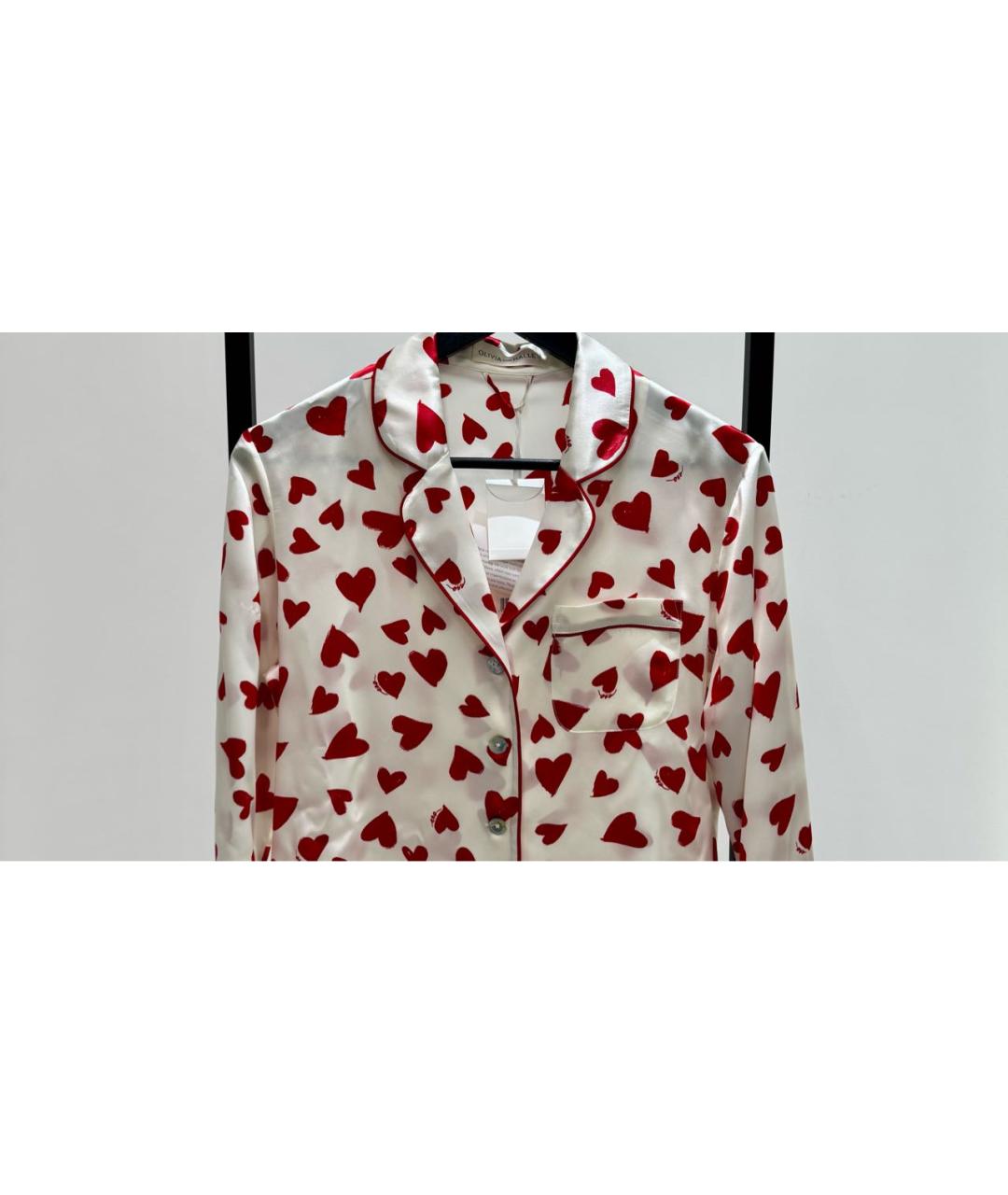 OLIVIA VON HALLE Мульти шелковая пижама, фото 3