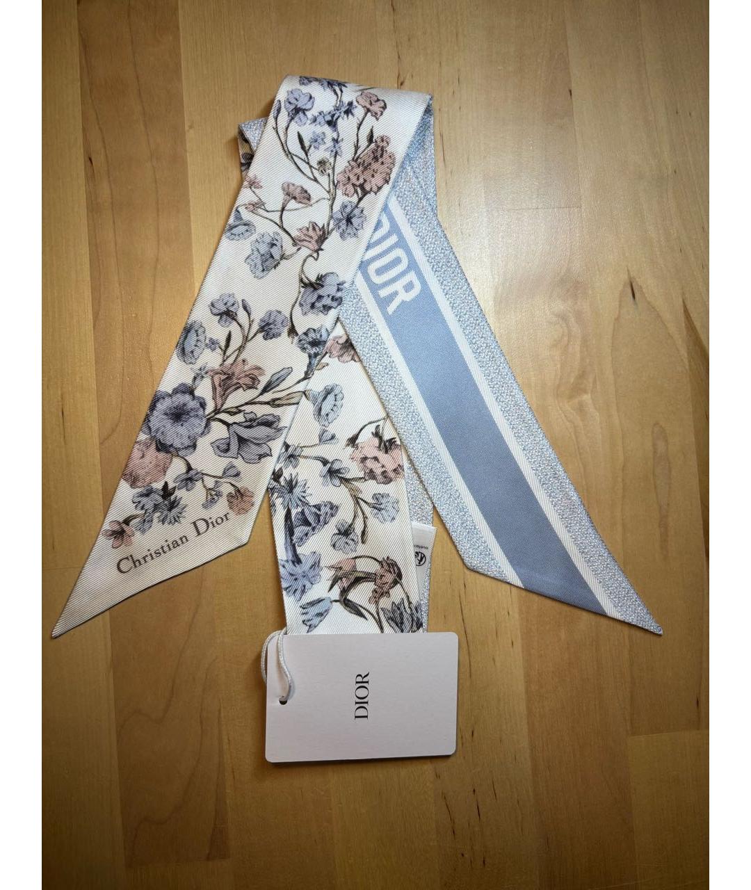 CHRISTIAN DIOR Мульти шелковый платок, фото 2