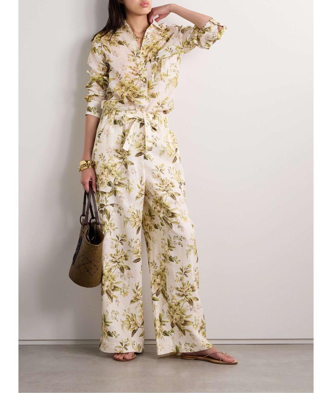 ZIMMERMANN Бежевый костюм с брюками, фото 2